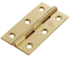 CARLISLE HINGE BRASS SOLID DRAWN 3" X 1.5/8" HSD