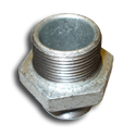 HEXAGON NIPPLE 3/4" GALV MALLEABLE 280 038280G020