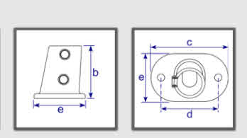 Interclamp 152 Adjustable Flange 0 - 11° Dimesions 