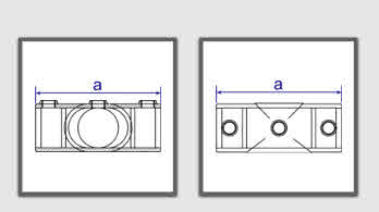 Interclamp 156 Adjustable Crossover Tee 0 - 11° Dimesions