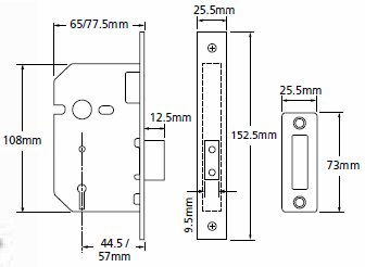 Union 2157 mortice deadlock diagram union2157