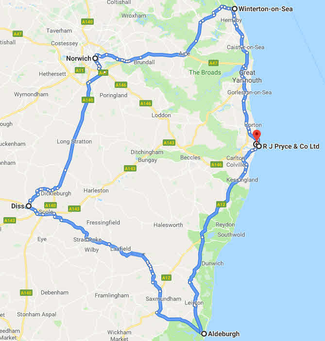 Local Delivery Map Local Delivery Map